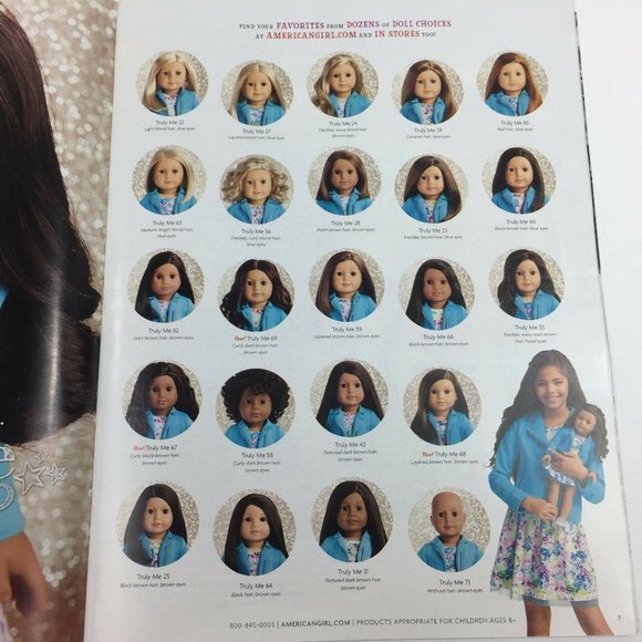 American Girl AG Catalog November 2017 Truly Me Sports Wellie Wishers Add-Ons - Picture 3 of 12